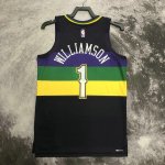 NBA 1 Williamson New Orleans Pelicans 22-23 city Maillot imprimé